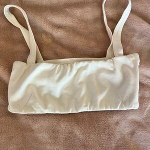 Women's Cream Bandeau